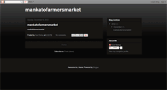 Desktop Screenshot of mankatofarmersmarket.blogspot.com