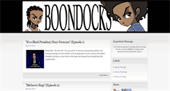 Desktop Screenshot of boondocksbootlegtv.blogspot.com