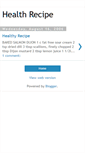 Mobile Screenshot of health-recipe.blogspot.com