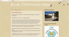 Desktop Screenshot of elcoleprincipefelipe.blogspot.com