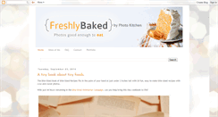 Desktop Screenshot of freshlybakedbyphotokitchen.blogspot.com