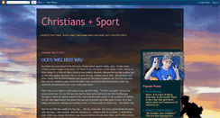 Desktop Screenshot of christiansandsport.blogspot.com