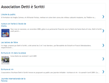 Tablet Screenshot of detti-scritti.blogspot.com