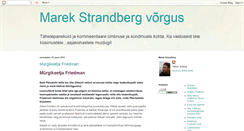 Desktop Screenshot of marekstrandberg.blogspot.com