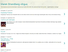 Tablet Screenshot of marekstrandberg.blogspot.com