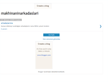 Tablet Screenshot of makhinaarkadaslari.blogspot.com