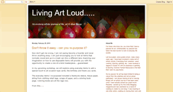 Desktop Screenshot of livingartloud-nygirlinaz.blogspot.com