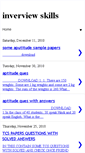 Mobile Screenshot of interviewsguide.blogspot.com