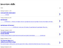 Tablet Screenshot of interviewsguide.blogspot.com