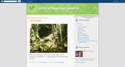 Desktop Screenshot of centrointernacionalamanecer.blogspot.com