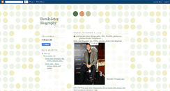 Desktop Screenshot of biography-derek-jeter.blogspot.com