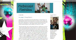 Desktop Screenshot of mcdonaldmadness5.blogspot.com