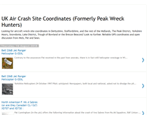 Tablet Screenshot of peakwreckhunters.blogspot.com