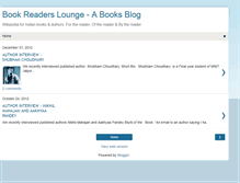 Tablet Screenshot of bookreaderslounge.blogspot.com