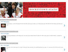 Tablet Screenshot of hockeytownstatic.blogspot.com