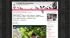 Desktop Screenshot of lamourproduction.blogspot.com