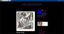 Desktop Screenshot of marklangtonreviews.blogspot.com