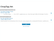 Tablet Screenshot of cheaptags.blogspot.com