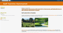 Desktop Screenshot of golfyasminehammamet.blogspot.com