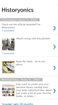 Mobile Screenshot of historyonics-bs.blogspot.com