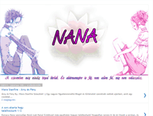 Tablet Screenshot of nanafic.blogspot.com