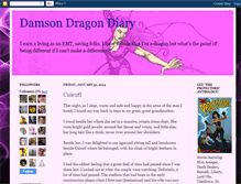 Tablet Screenshot of damsondragon.blogspot.com