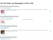 Tablet Screenshot of maquiageminhavida.blogspot.com