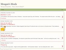 Tablet Screenshot of meagansmeals.blogspot.com