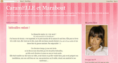 Desktop Screenshot of carameletmarabout.blogspot.com
