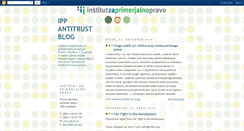 Desktop Screenshot of ipp-antitrust.blogspot.com
