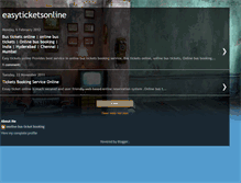 Tablet Screenshot of easyticketsonline.blogspot.com