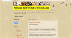 Desktop Screenshot of animalesciudadbsas.blogspot.com