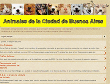 Tablet Screenshot of animalesciudadbsas.blogspot.com