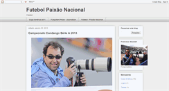 Desktop Screenshot of futebol-paixaonacional.blogspot.com