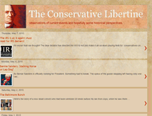 Tablet Screenshot of conservativelibertine.blogspot.com