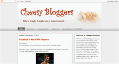 Desktop Screenshot of cheesybloggers.blogspot.com