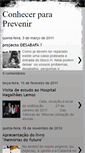 Mobile Screenshot of conhecer-para-prevenir.blogspot.com