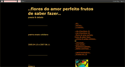 Desktop Screenshot of floresdoamorfrutosdofazer.blogspot.com