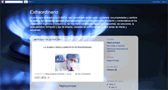 Desktop Screenshot of extraordinario-biologiayquimica.blogspot.com