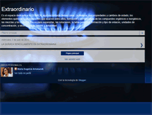 Tablet Screenshot of extraordinario-biologiayquimica.blogspot.com