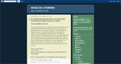 Desktop Screenshot of novasdeoporrino.blogspot.com