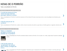 Tablet Screenshot of novasdeoporrino.blogspot.com