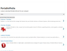 Tablet Screenshot of portablepedia.blogspot.com