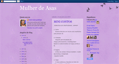 Desktop Screenshot of mulherdeasas.blogspot.com