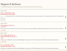 Tablet Screenshot of magnus-k-karlsson.blogspot.com