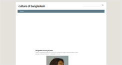 Desktop Screenshot of cultur-bangladesh.blogspot.com