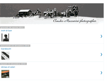 Tablet Screenshot of claudiomazzarini.blogspot.com