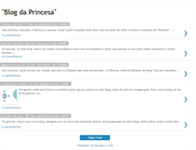 Tablet Screenshot of blogdaprincesarafaela.blogspot.com