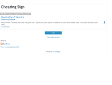 Tablet Screenshot of cheatingsignspouse.blogspot.com