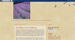 Desktop Screenshot of lavendelblomman.blogspot.com